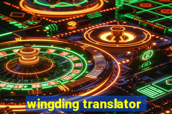 wingding translator